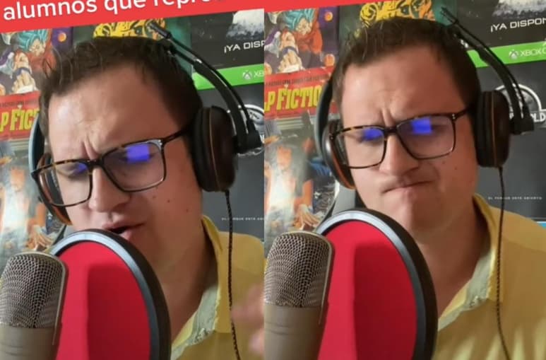 La manera en que el profesor notifica de las calificaciones a sus alumnos se ha vuelto viral en redes sociales ya que emplea una cumbia (CAPTURA)