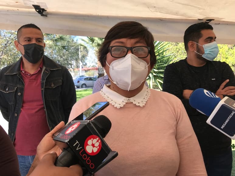 Liliana Aurora Mascorro, directora de la Secundaria Lázaro Cárdenas denuncia ser víctima de acusaciones en redes sociales. (EL SIGLO DE TORREÓN)