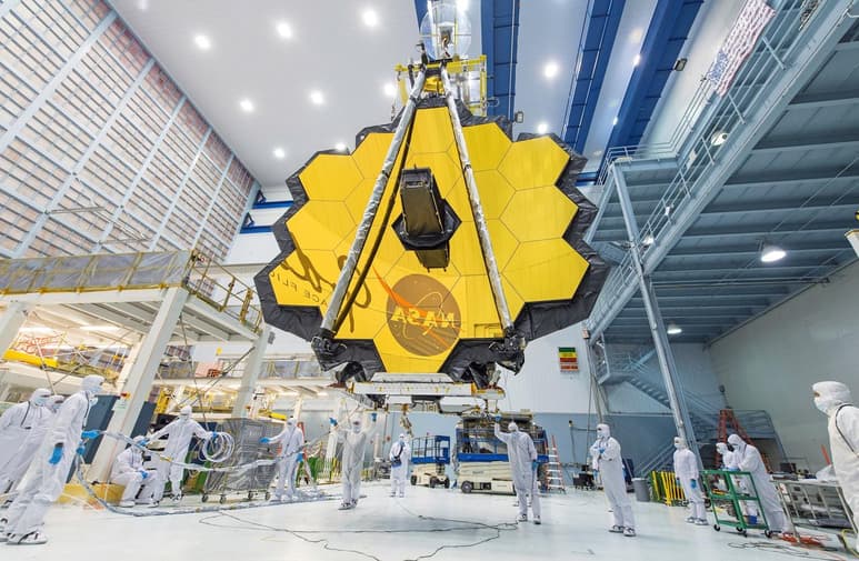 El telescopio James Webb será lanzado al espacio a finales de diciembre, según pretenden tres agencias espaciales (EFE)