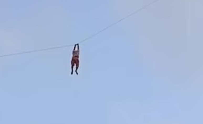 El hombre sólo sufrió heridas de poca gravedad (CAPTURA)