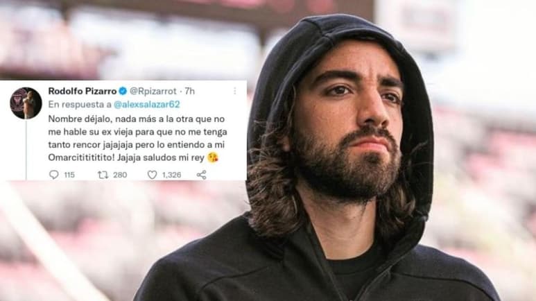 Rodolfo Pizarro responde de forma personal a críticas del comentarista Omar Zerón de TNT