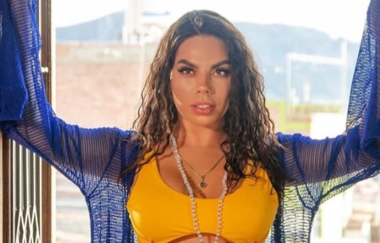 La 'influencer' compartió en redes el atuendo que utilizó para celebrar la Navidad (@LIZBETHRODRIGUEZOFICIAL)