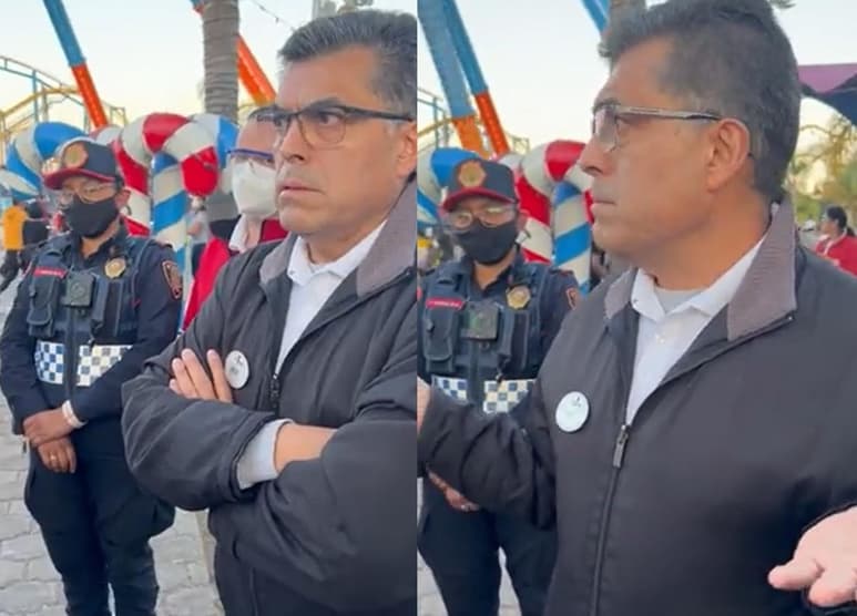 Los trabajadores del parque alegaron que los besos entre parejas LGBT 'estaban prohibidos', pues iban contra el ambiente familiar del parque (CAPTURA)