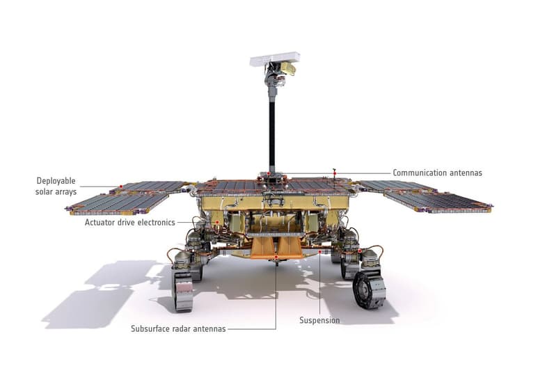 El director general de la Agencia Espacial Europea (ESA), Josef Aschbacher, se mostró convencido de que la tensión política y militar entre Rusia y Ucrania no afectará a la cooperación espacial con Moscú, y en particular a la misión ExoMars programada para el próximo mes de septiembre. (ARCHIVO)