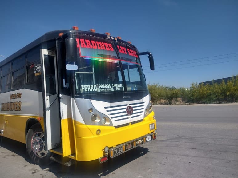 Verifican que Ruta Sur Jardines de Torreón preste servicios de transporte pese a la temporada de asueto.
