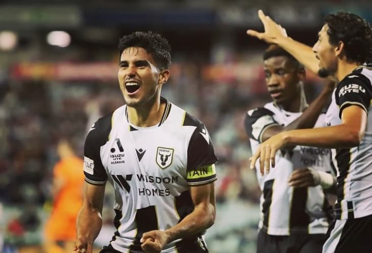 Ulises Dávila es nombrado el futbolista más valioso de la temporada en el Macarthur FC de Australia