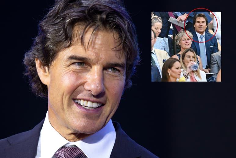 ¡Quedó encantado! Tom Cruise no le quita los ojos de encima a Kate Middleton