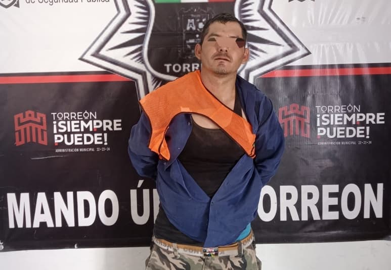 El hombre de 37 años fue detenido luego de amenazar e intentar golpear a los guardias de seguridad de una empresa.