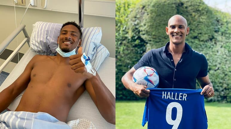 Le desean pronto y completo restablecimiento al delantero Sébastien Haller