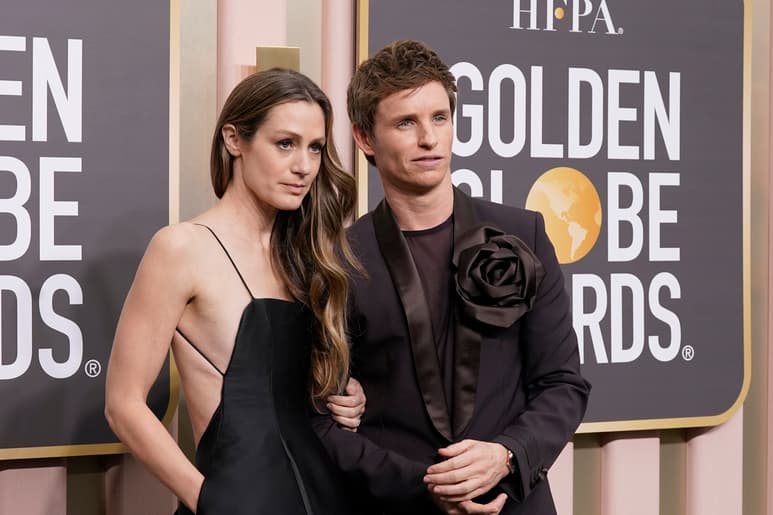 Hannah Bagshawe y Eddie Redmayne