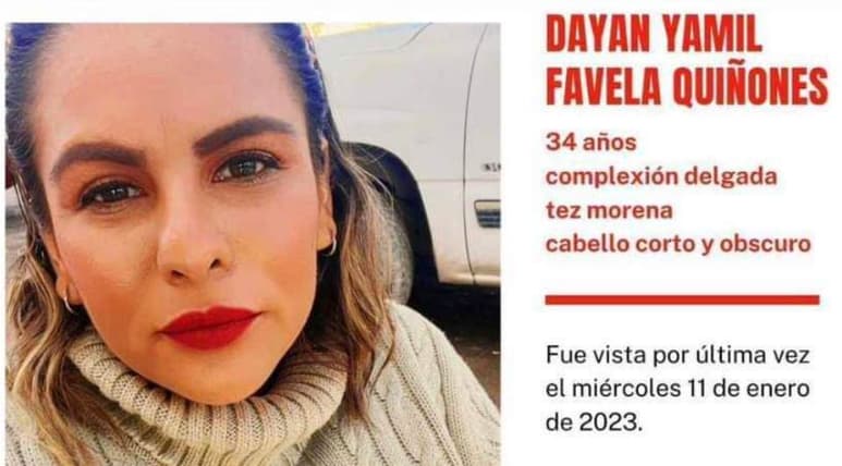 El cadáver de Dayan Yamil fue localizado en un predio baldío del ejido Buenavista de Madero. (ESPECIAL)