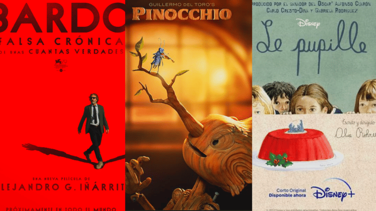 ¡México brilla cual oro! Guillermo del Toro, Alfonso Cuarón y Alejandro González Iñárritu van por los Oscar