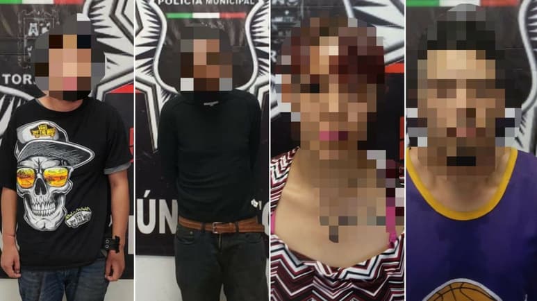 El total de los detenidos fueron puestos a disposición del agente investigador del Ministerio Público. (EL SIGLO DE TORREÓN)