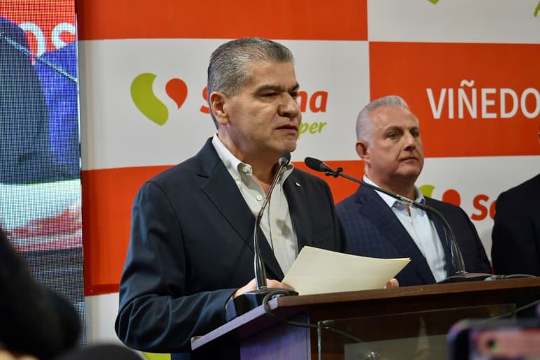 El gobernador, Miguel Ángel Riquelme dijo que el nuevo gobierno recibirá una estrategia de seguridad inamovible. (EDUARDO RUÍZ / EL SIGLO DE TORREÓN)