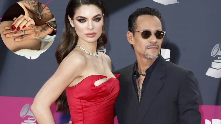 Marc Anthony y Nadia Ferreira anuncian que están esperando un bebé