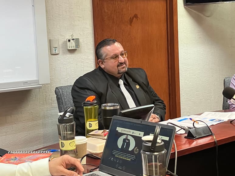 El nuevo director presentó su trayectoria y parte de su proyecto a implementar durante su administración en el ITL. (EL SIGLO DE TORREÓN)