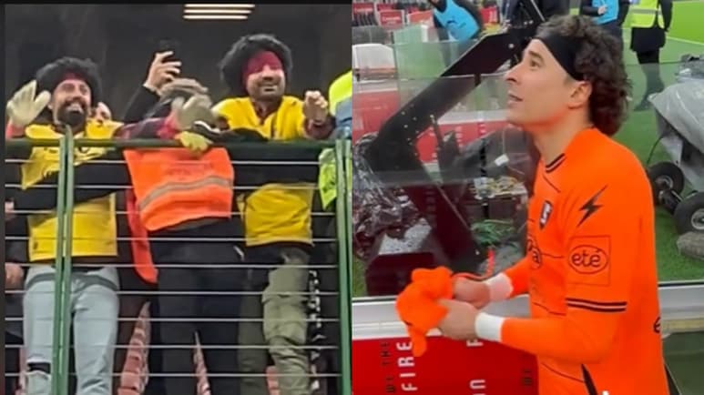 VIRAL: Memo Ochoa regala calzoncillos a un aficionado del Salernitana