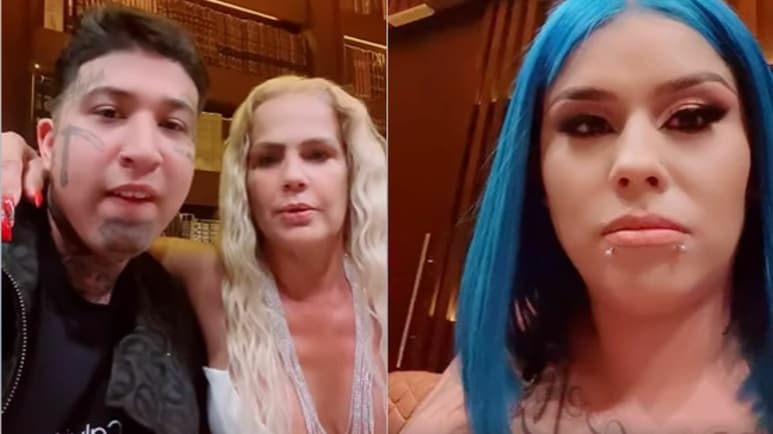 Geros aparece muy juntito a Niurka, ¿y Mona?