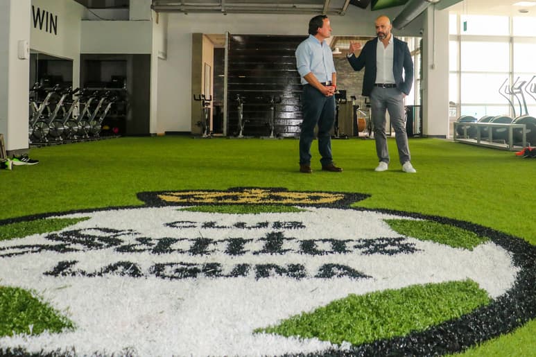 Recorre presidente de la Liga MX las instalaciones de Santos Laguna