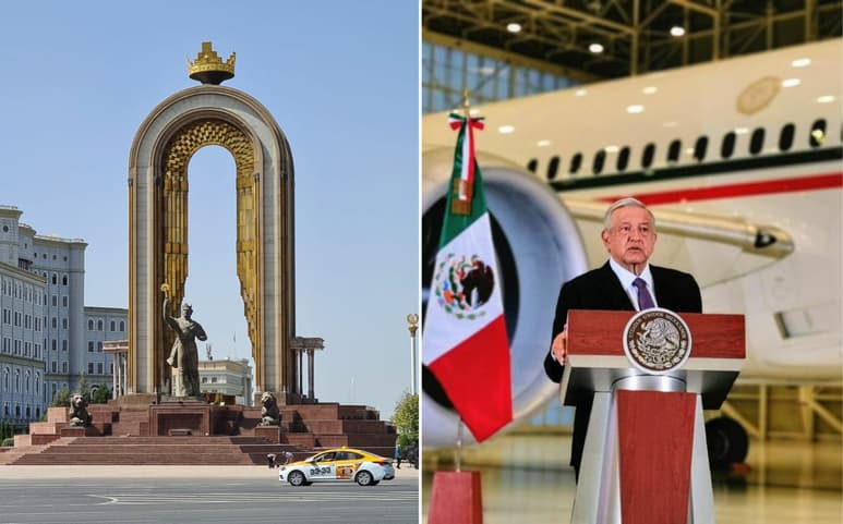 Tayikistán compró el avión presidencial.