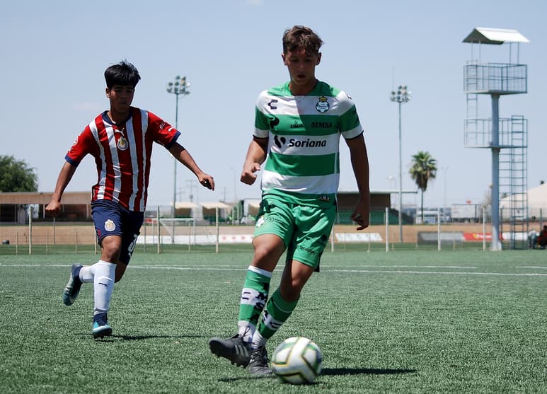 Tanto la Sub-16 como la Sub-14 de los albiverdes ya están calificados a la liguilla, pero buscan quedar en mejor posición (CORTESÍA SANTOS LAGUNA)