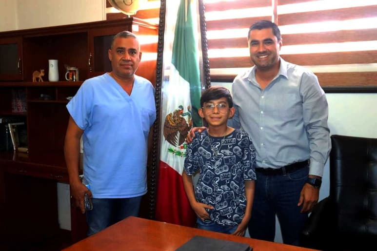 Braulio contó su experiencia al participar en el Parlamento Infantil. (EL SIGLO DE TORREÓN)