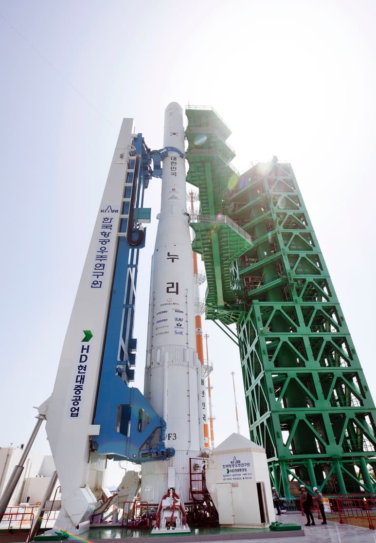El de hoy sería el tercer lanzamiento de este cohete, también conocido como KSLV-II. (EFE)