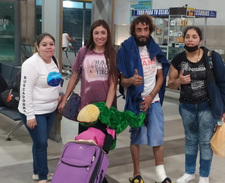 Fueron sus hermanas quienes viajaron a Nuevo León para llevarlo de regreso a casa en Durango.