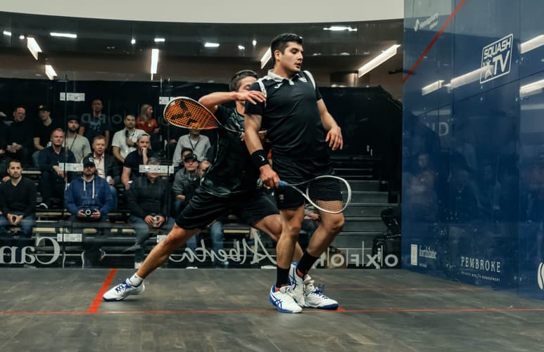 Leonel Cárdenas afronta nueva etapa en Tour Mundial 2023 de Squash