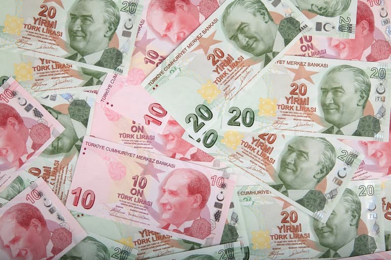 La lira ha perdido un 77 % de su valor frente al dólar en los últimos cinco años. (ARCHIVO)
