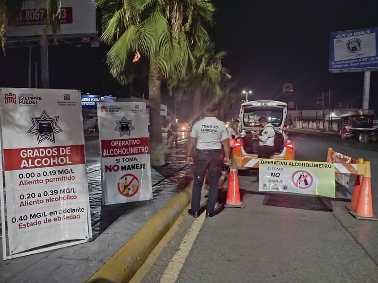 Habrá operativo de Alcoholímetro en las colindancias con Gómez Palacio. (ARCHIVO)