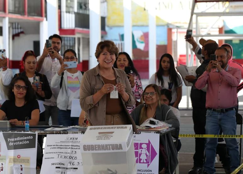 Al iniciar la jornada en este municipio se registraron algunos retrasos en el inicio de la jornada. (ARCHIVO)