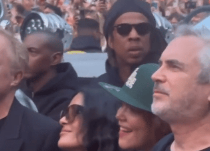 Alfonso Cuarón es captado disfrutando del concierto de Beyoncé
