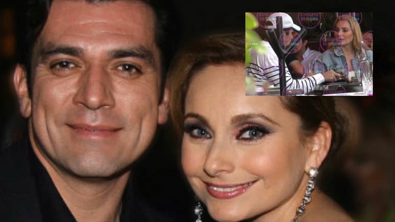 Exhiben supuesta pelea entre Jorge Salinas y Elizabeth Álvarez en un restaurante