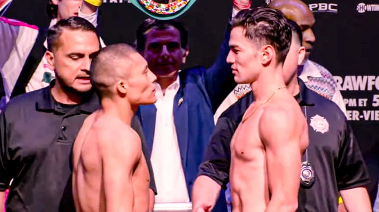 El 'Pitbull' Cruz y Cabrera listos para su combate