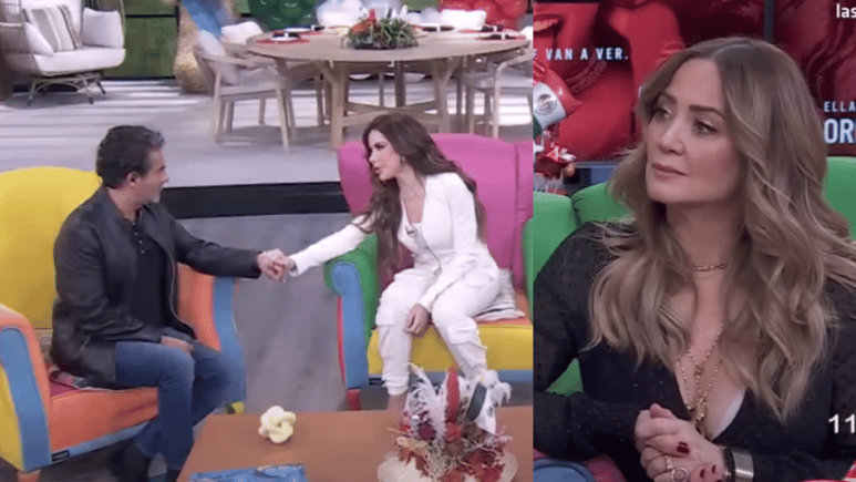 Usuarios aseguran que Gloria Trevi ignoró a Andrea Legarreta en pleno programa
