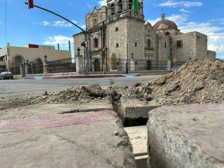 En diciembre termina subterranización de cables en el Centro de Monclova