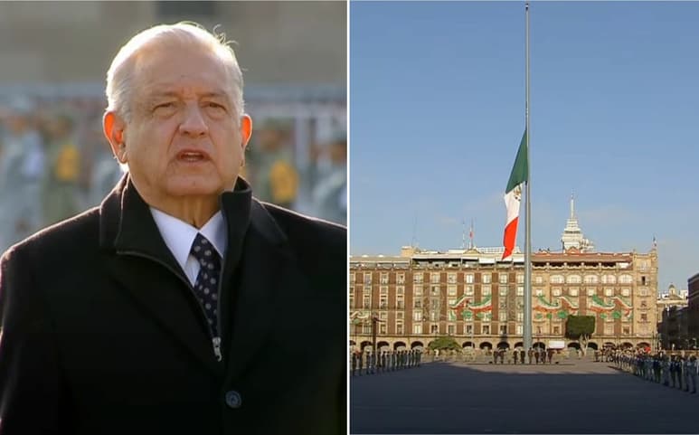 López Obrador encabezó el acto conmemorativo en honor a las víctimas de los sismos que sacudieron a México en 1985 y 2017.