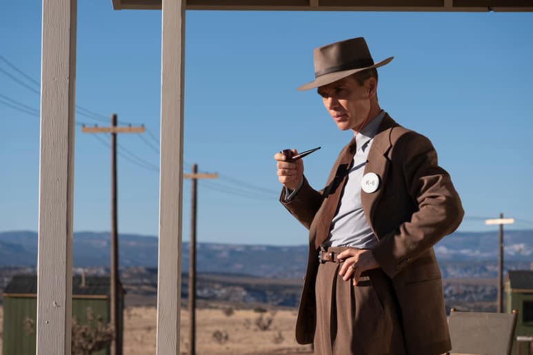 En esta imagen proporcionada por Universal Pictures, Cillian Murphy en una escena de 'Oppenheimer'. (Universal Pictures vía AP)
