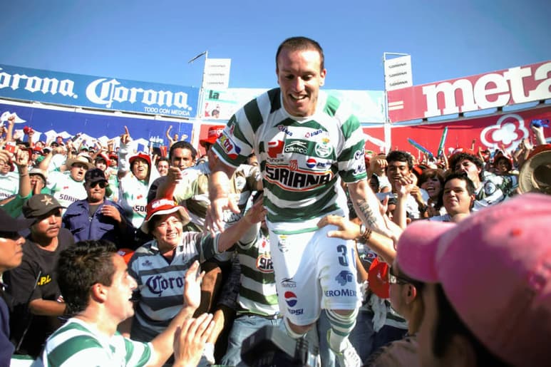 Matías defendió la camiseta albiverde en dos etapas.