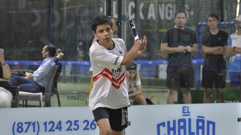 Sergio Madrazo se clasificó en la categoría 14 y menores. (Especial)