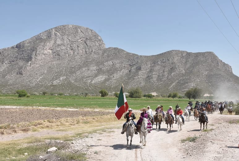 La salida se llevó a frente a la caseta de la autopista de León Guzmán. (CORTESÍA)