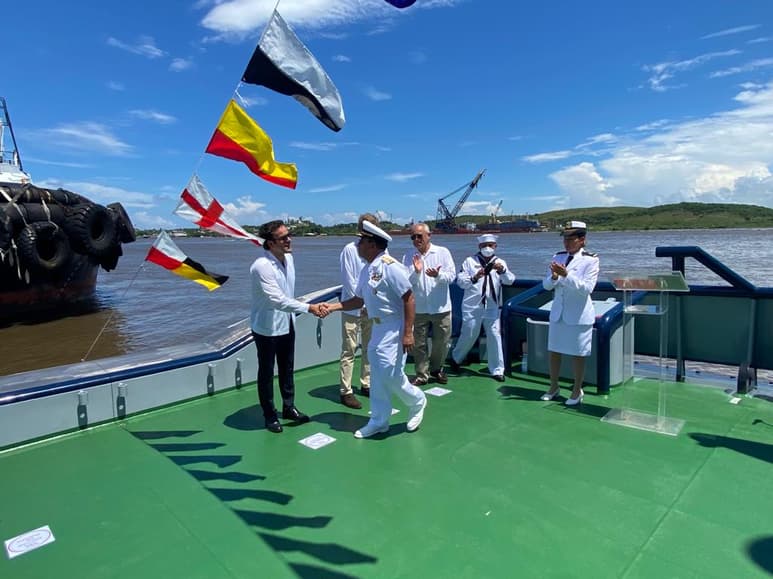 Con la llegada de este remolcador, se espera un incremento significativo del número de operaciones en el puerto con la puesta en marcha del CIIT. (CORTESÍA)