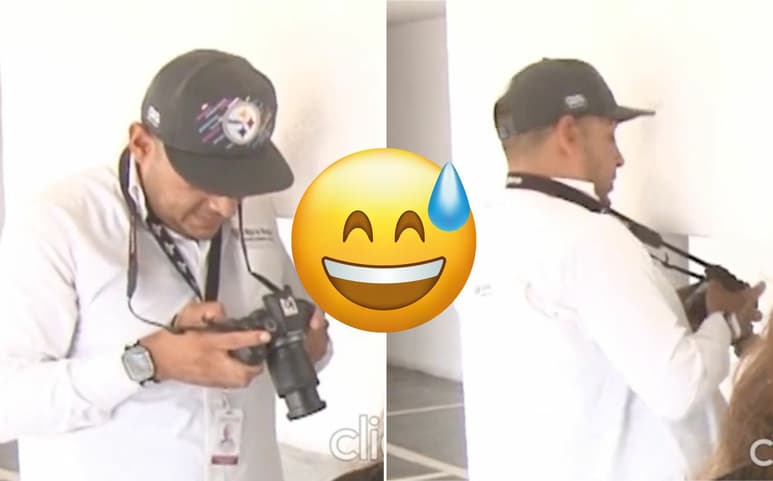 El peculiar momento vivido por el fotógrafo lagunero fue compartido en TikTok, donde causó sensación.