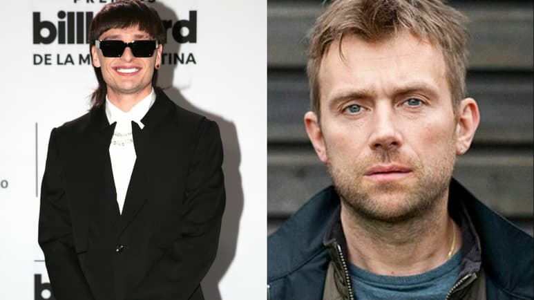 Damon Albarn de Gorillaz es fan de Peso Pluma; 'todo mundo debería escucharlo'