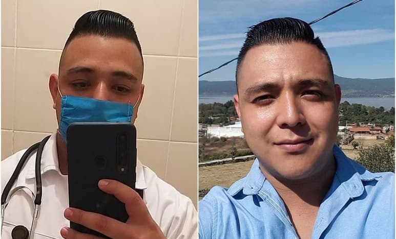 Se trata del enfermero Edgar Enoc Cabrera Sandoval, de 27 años de edad. (ESPECIAL)
