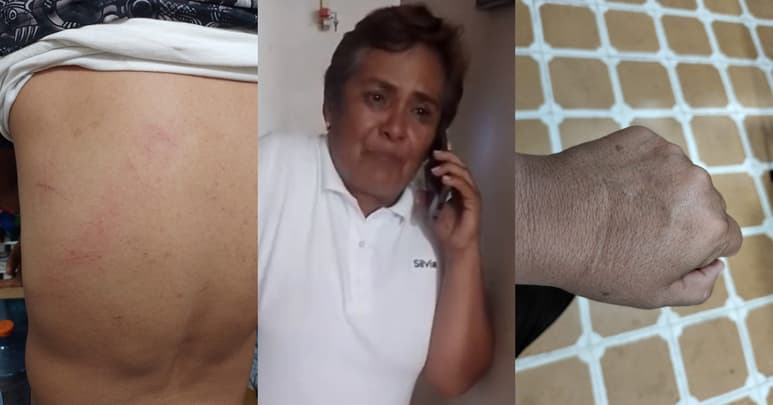 Habían esposado al conductor por resistirse. (ESPECIAL)