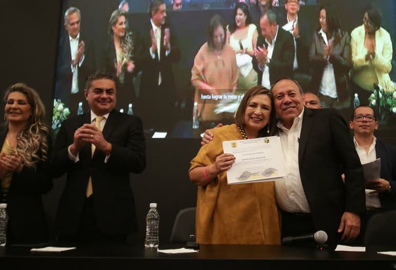 Refrendaron su apoyo hacia Xóchitl Gálvez. (ARCHIVO)