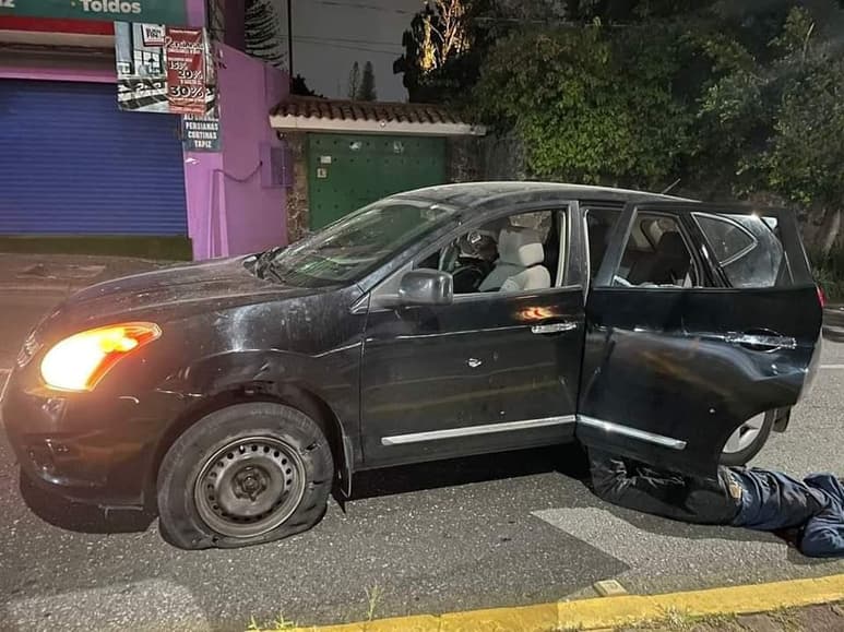 Elementos que realizaban patrullajes en el municipio de Tetecala, sur del estado, fueron atacados por sujetos armados. (ESPECIAL)