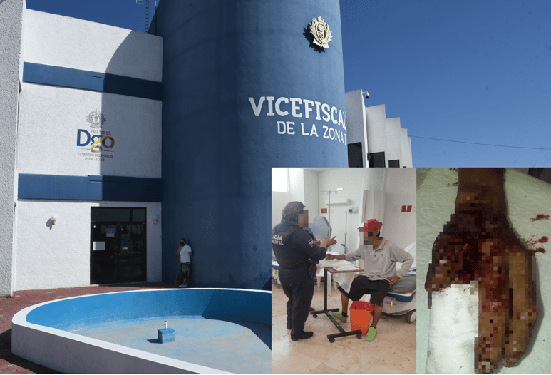 Los agentes preventivos indicaron a la víctima la forma de proceder para interponer la denuncia correspondiente ante la Vicefiscalía General del Estado de Durango, Región Laguna. (EL SIGLO DE TORREÓN)
